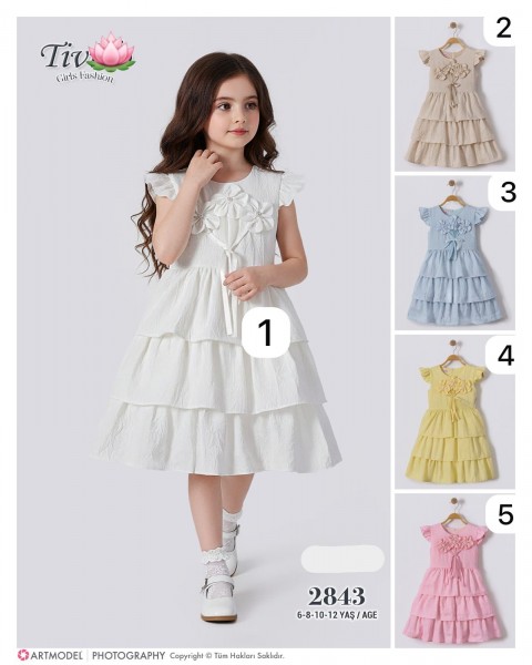 Платье Для Девочки Tivido (6-8-10-12лет)
