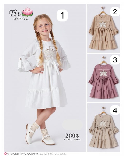 Платье Для Девочки Tivido (6-8-10-12лет)