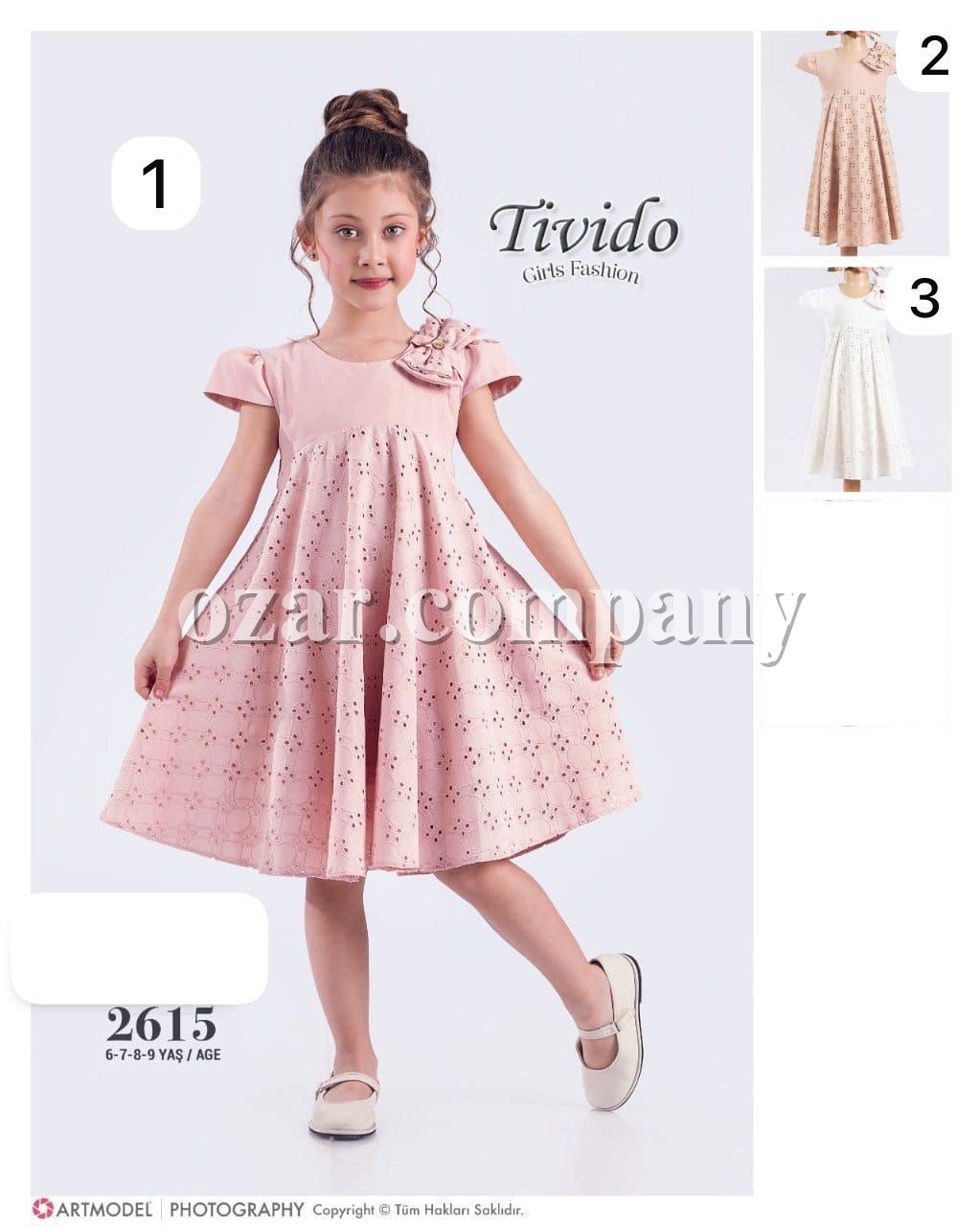 Платье Для Девочки Tivido (6-7-8-9лет) 