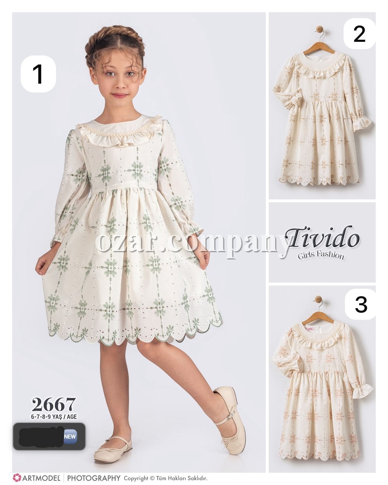 Платье Для Девочки Tivido (6-7-8-9лет) 