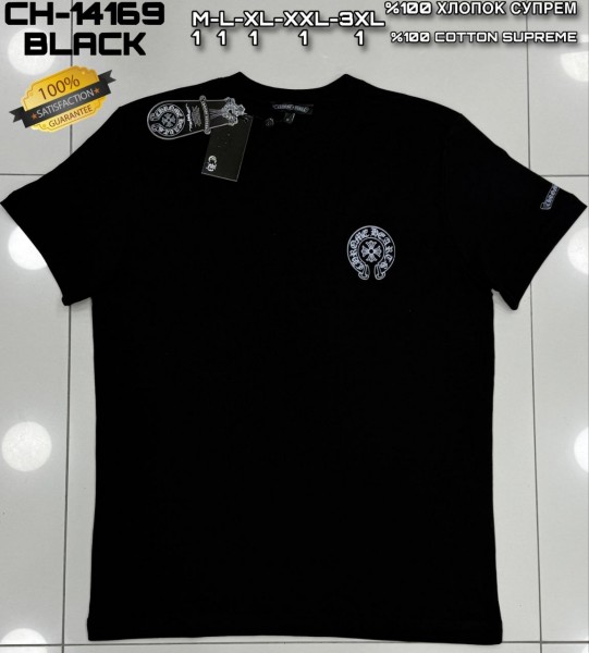 Мужская Футболка Chrome Hearts