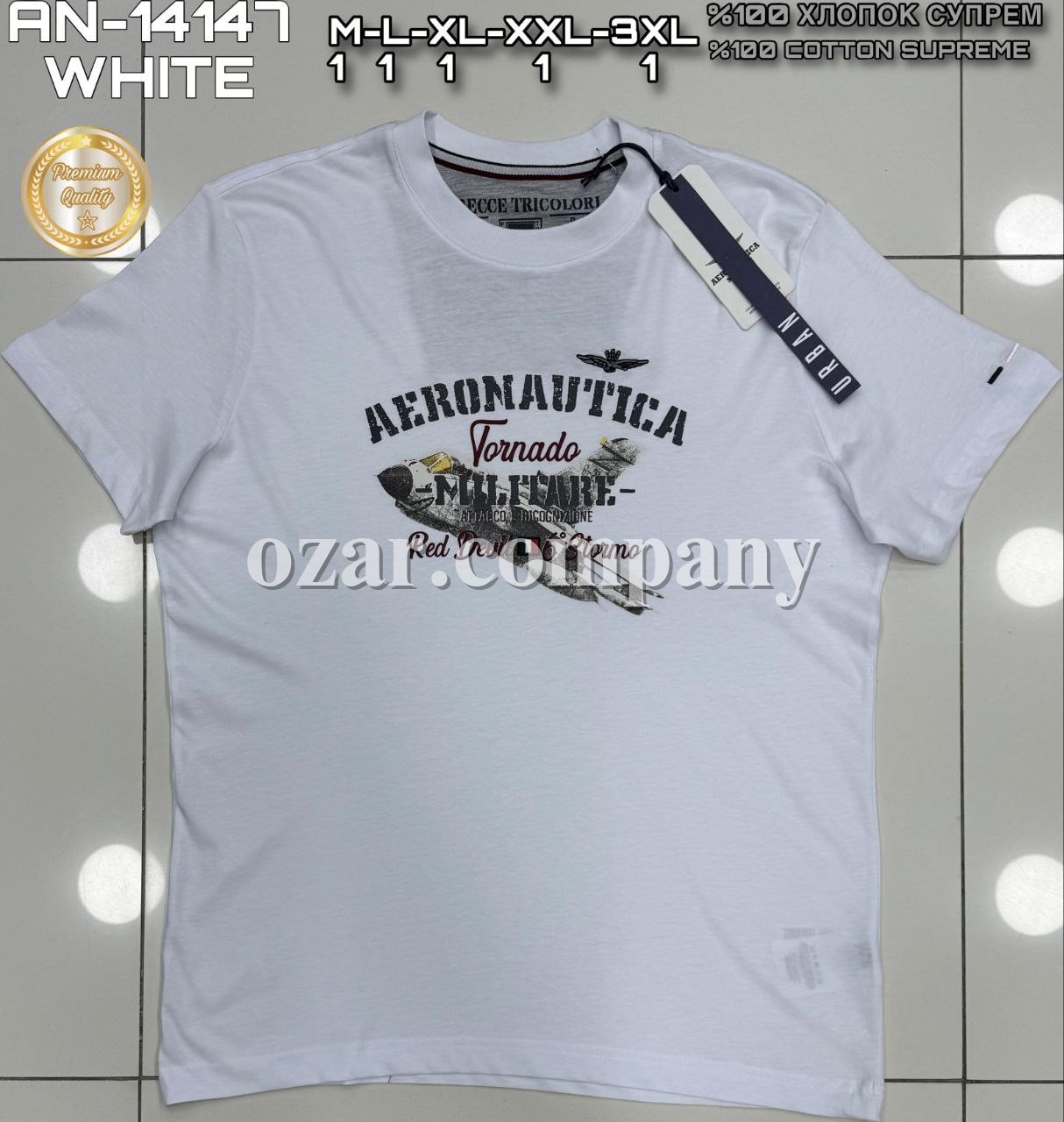 Мужская Футболка Aeronautica Militare