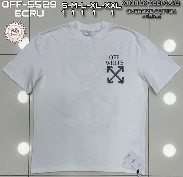 Мужская Футболка Off White