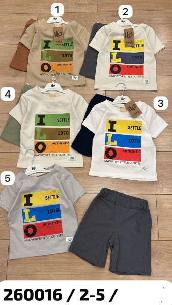 Костюм Для Мальчика ILO (2-3-4-5лет)