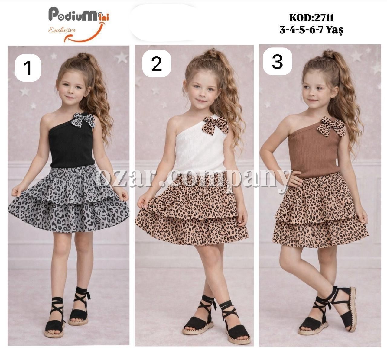 Костюм Для Девочки PodiuMini (3-4-5-6-7лет) 