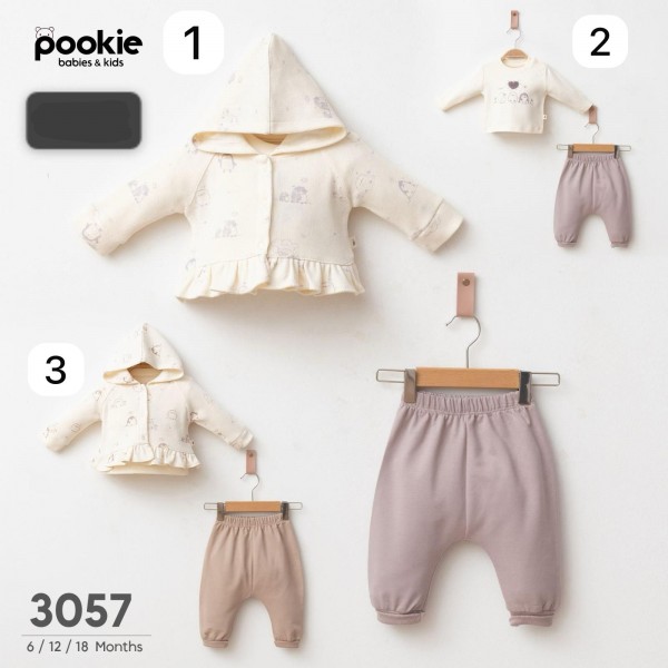 Костюм Тройка Для Девочки Pookie (6-12-18мес.)