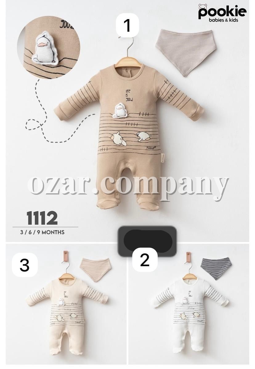 Человечек Для Мальчика Pookie (3-6-9мес.)