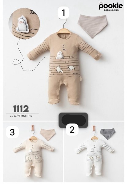 Человечек Для Мальчика Pookie (3-6-9мес.)