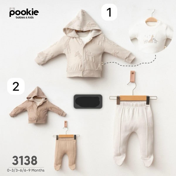 Комплект Для Новорождённых Pookie (0-3/3-6/6-9мес.)
