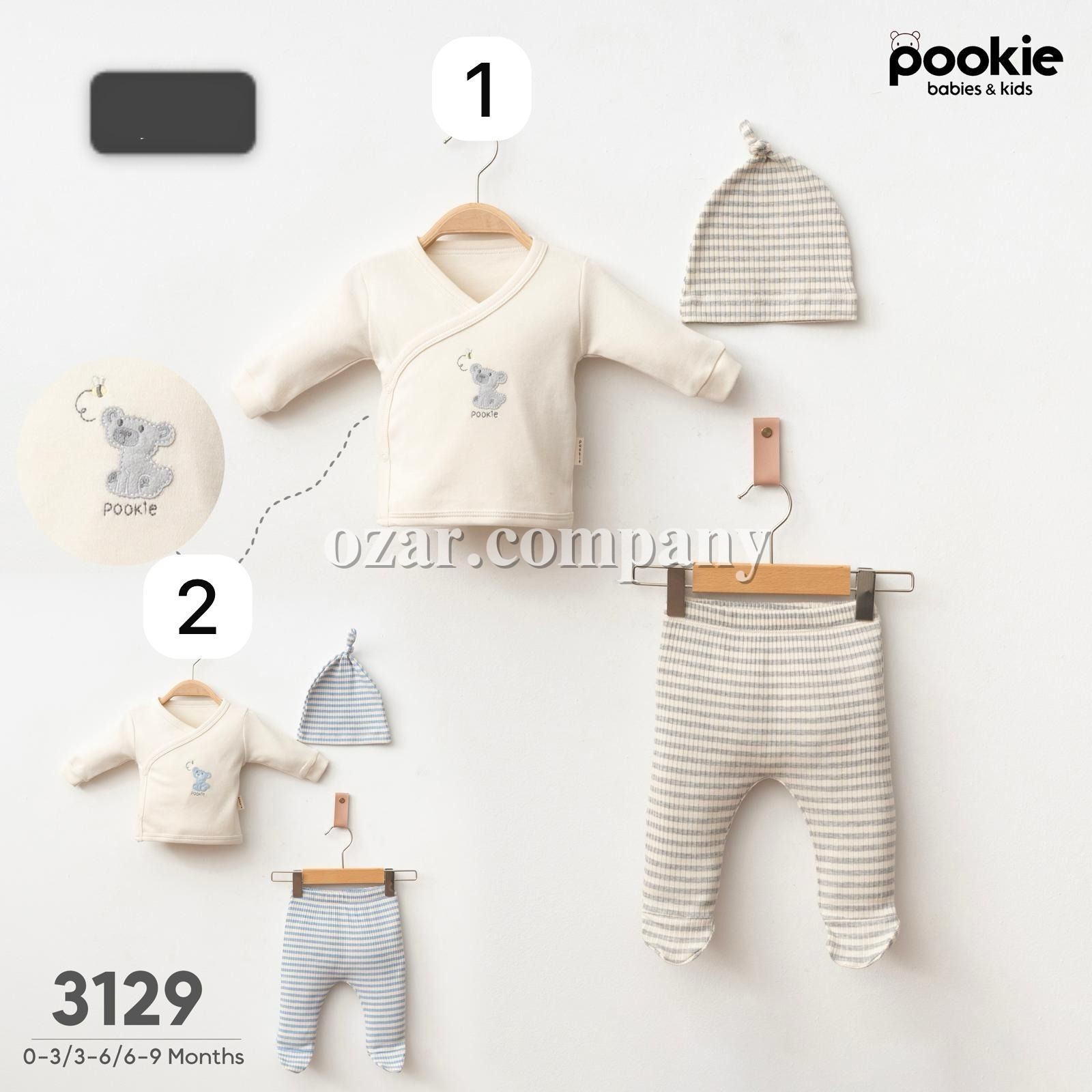 Комплект Для Мальчика Pookie (0-3/3-6/6-9мес.)