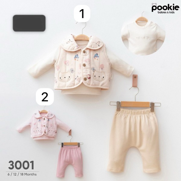 Костюм Тройка Для Девочки Pookie (6-12-18мес.)
