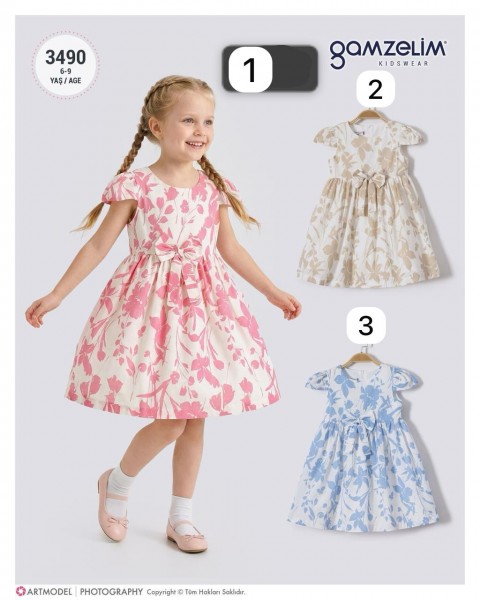Платье Для Девочки Gamzelim (6-7-8-9лет) 