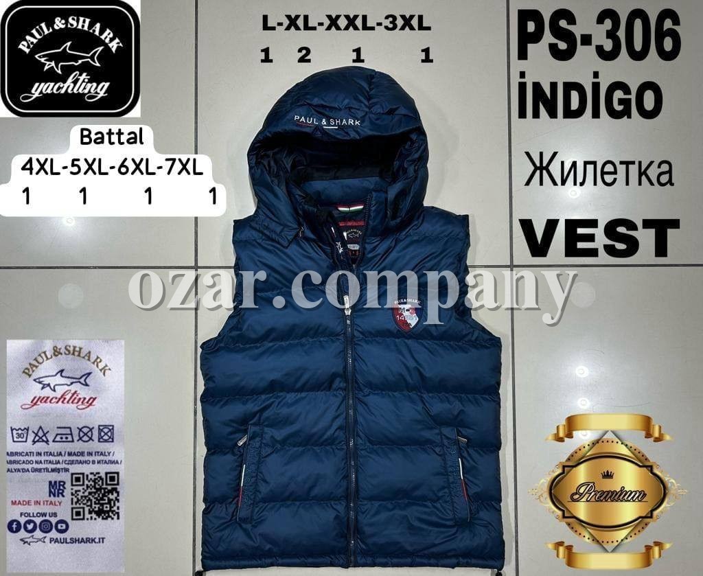 Мужская Жилетка Paul&Shark