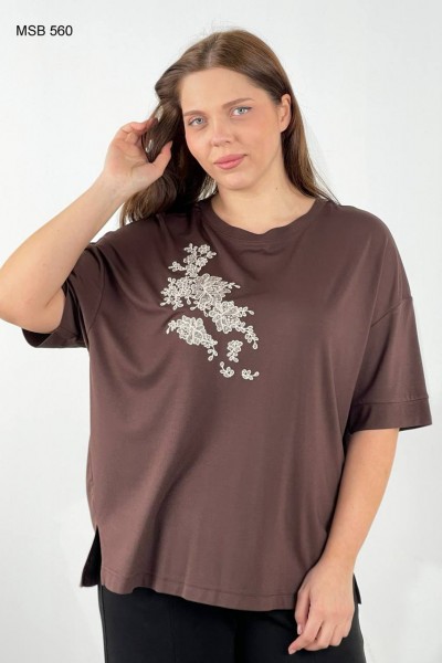 Женская Футболка Sogo (Большие размеры)