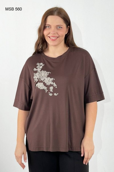 Женская Футболка Sogo (Большие размеры)