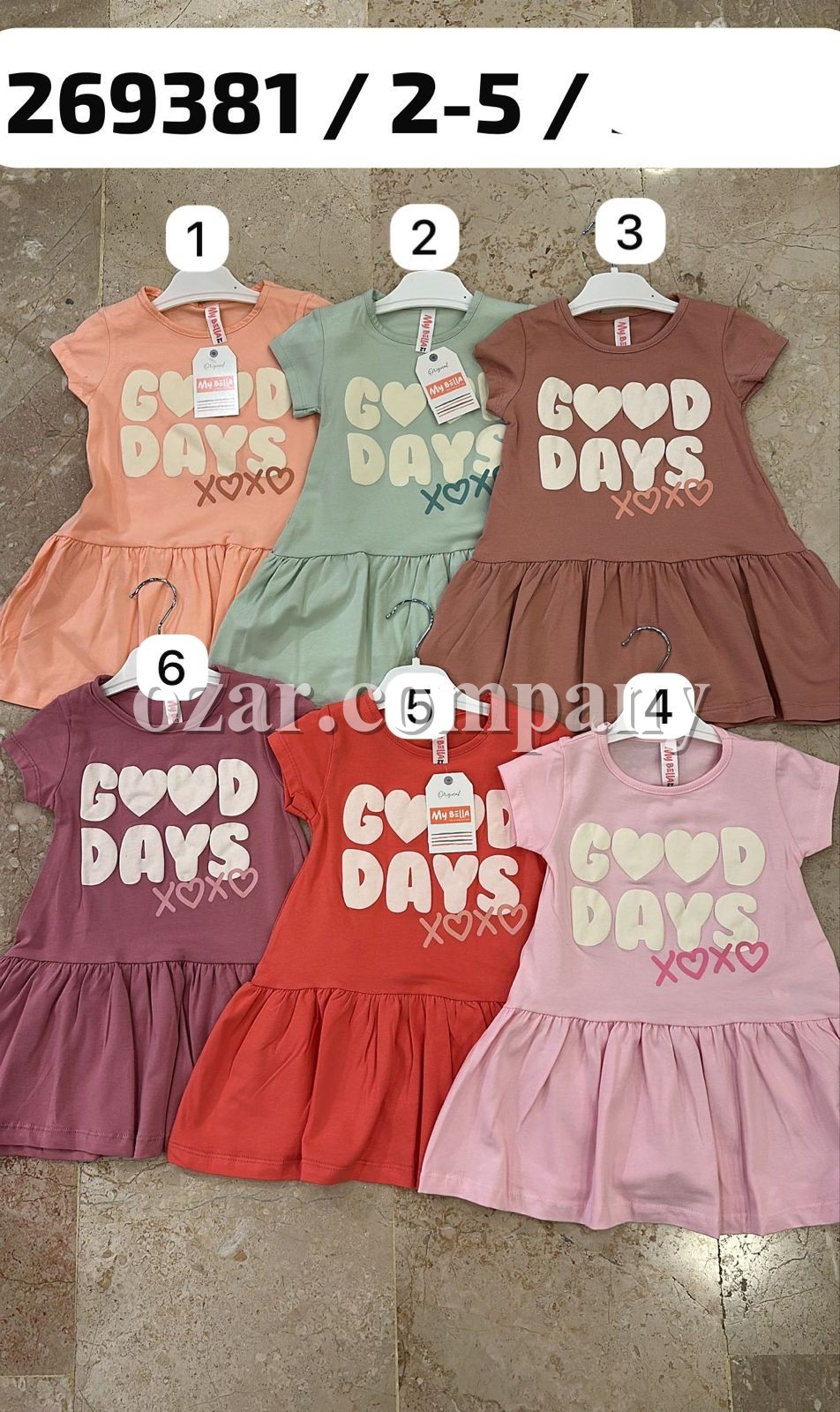 Платье Для Девочки My Bella (2-3-4-5лет)