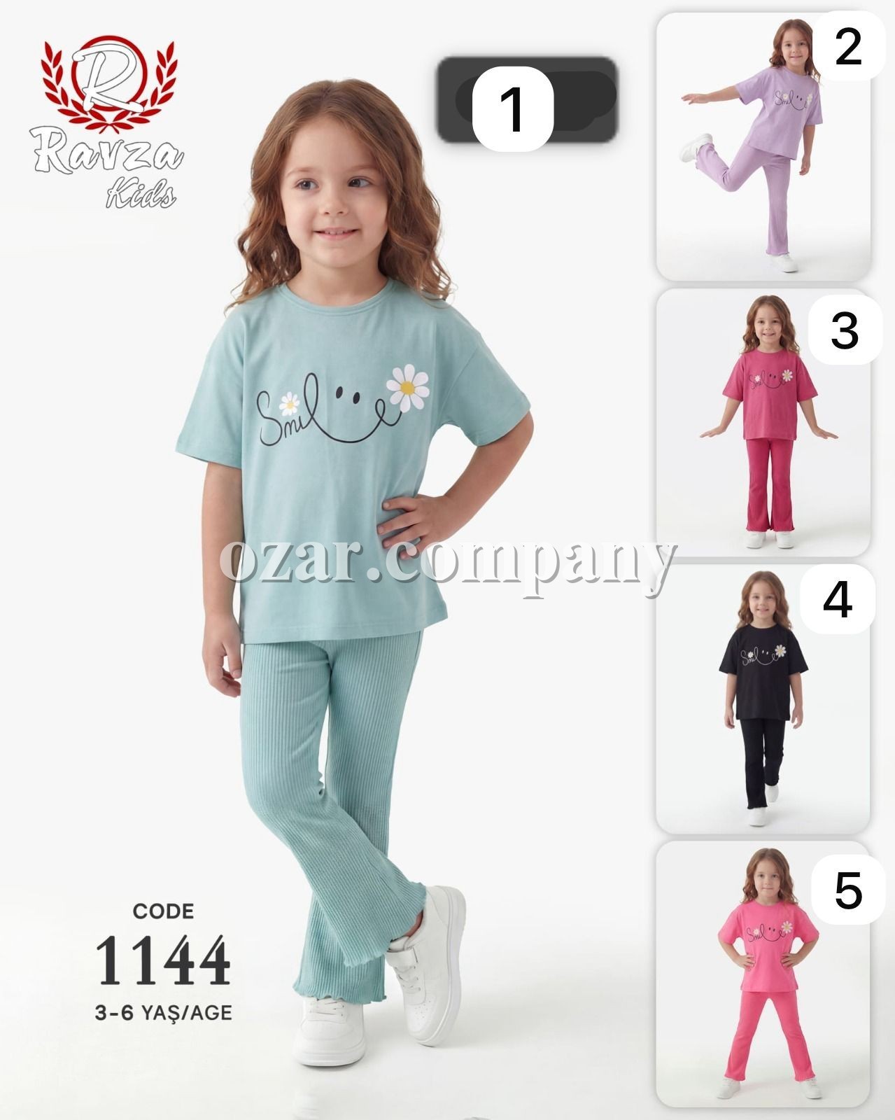 Костюм Для Девочки Ravza Kids (3-4-5-6лет) 