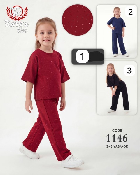 Костюм Для Девочки Ravza Kids (3-4-5-6лет) 