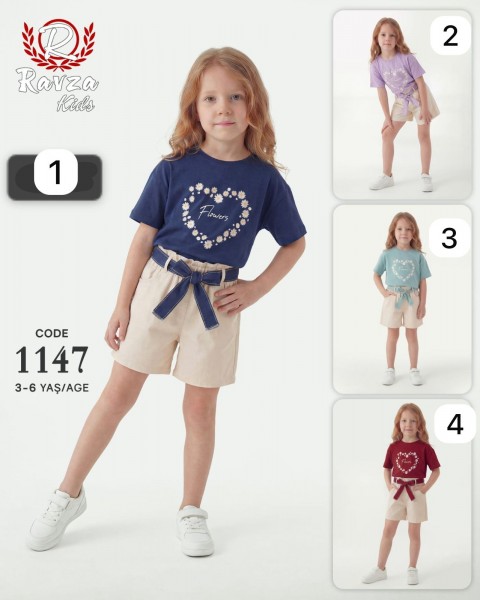 Костюм Для Девочки Ravza Kids (3-4-5-6лет) 