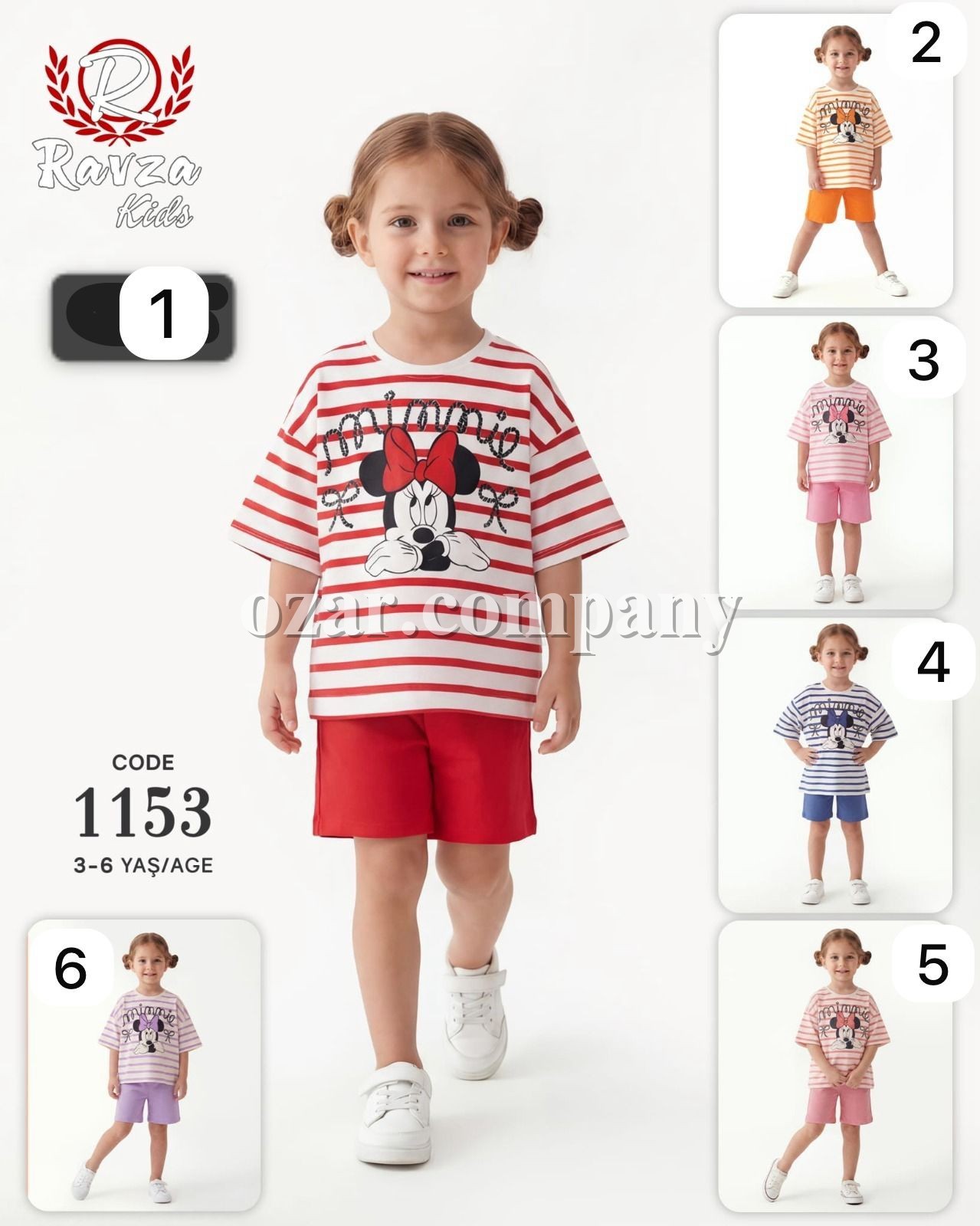 Костюм Для Девочки Ravza Kids (3-4-5-6лет) 