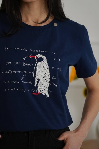 Женская Футболка Trikotto