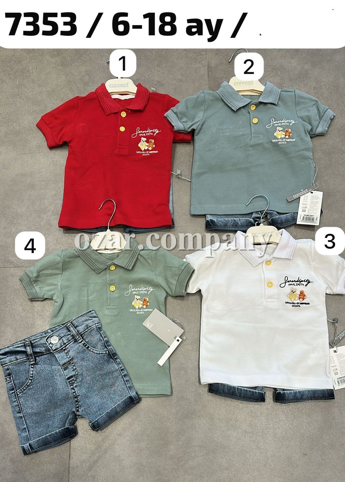 Костюм Для Мальчика Concept (6-9-12-18мес.)