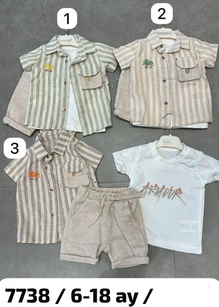 Костюм Тройка Для Мальчика Concept (6-9-12-18мес.)