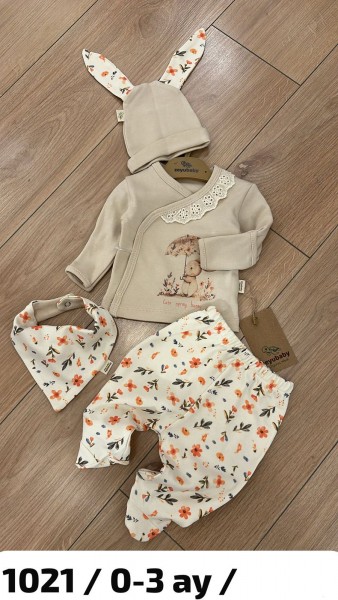 Комплект Для Девочки Zeyubaby  (0-3мес.)