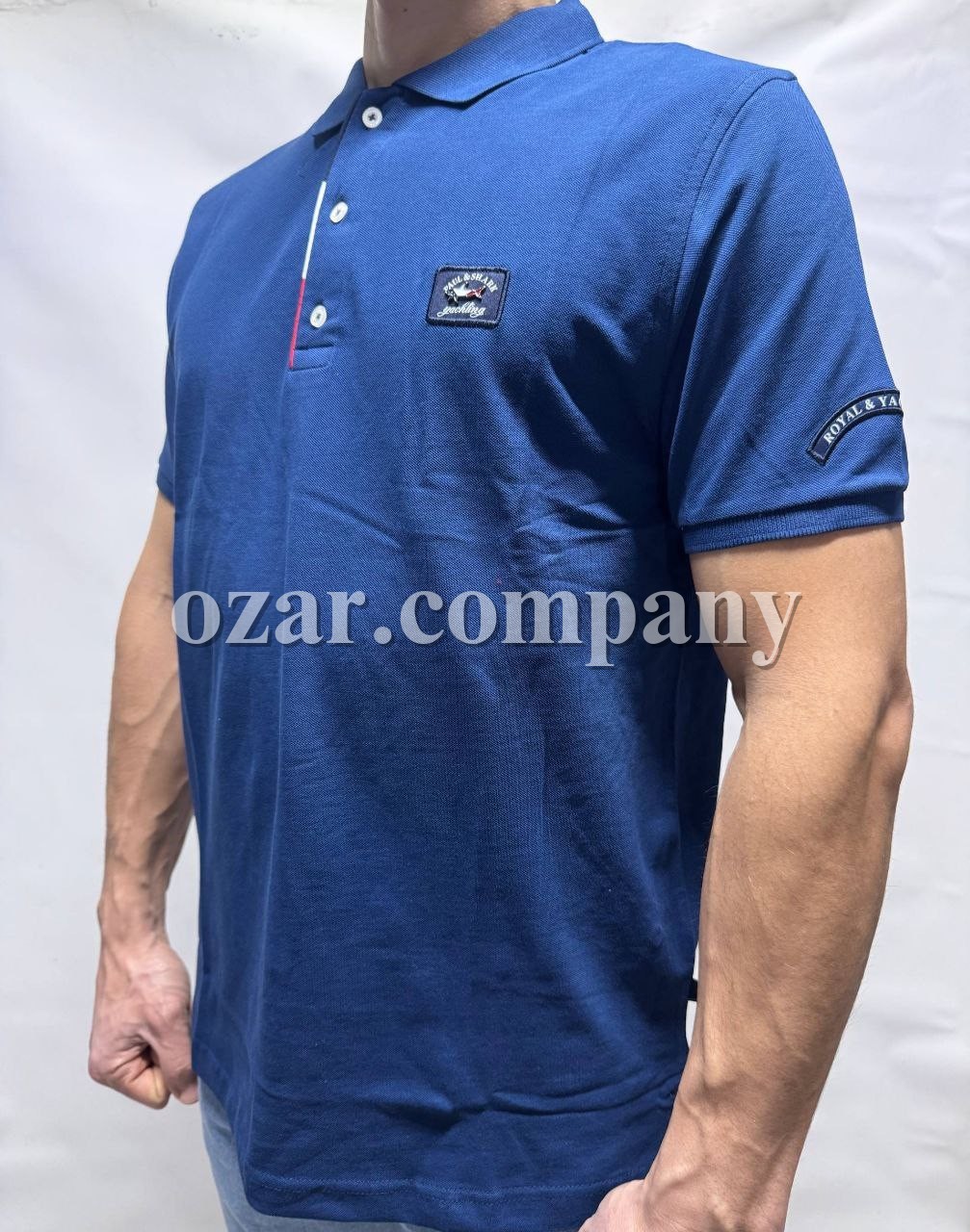 Мужская Футболка Paul&Shark (Большие размеры) 