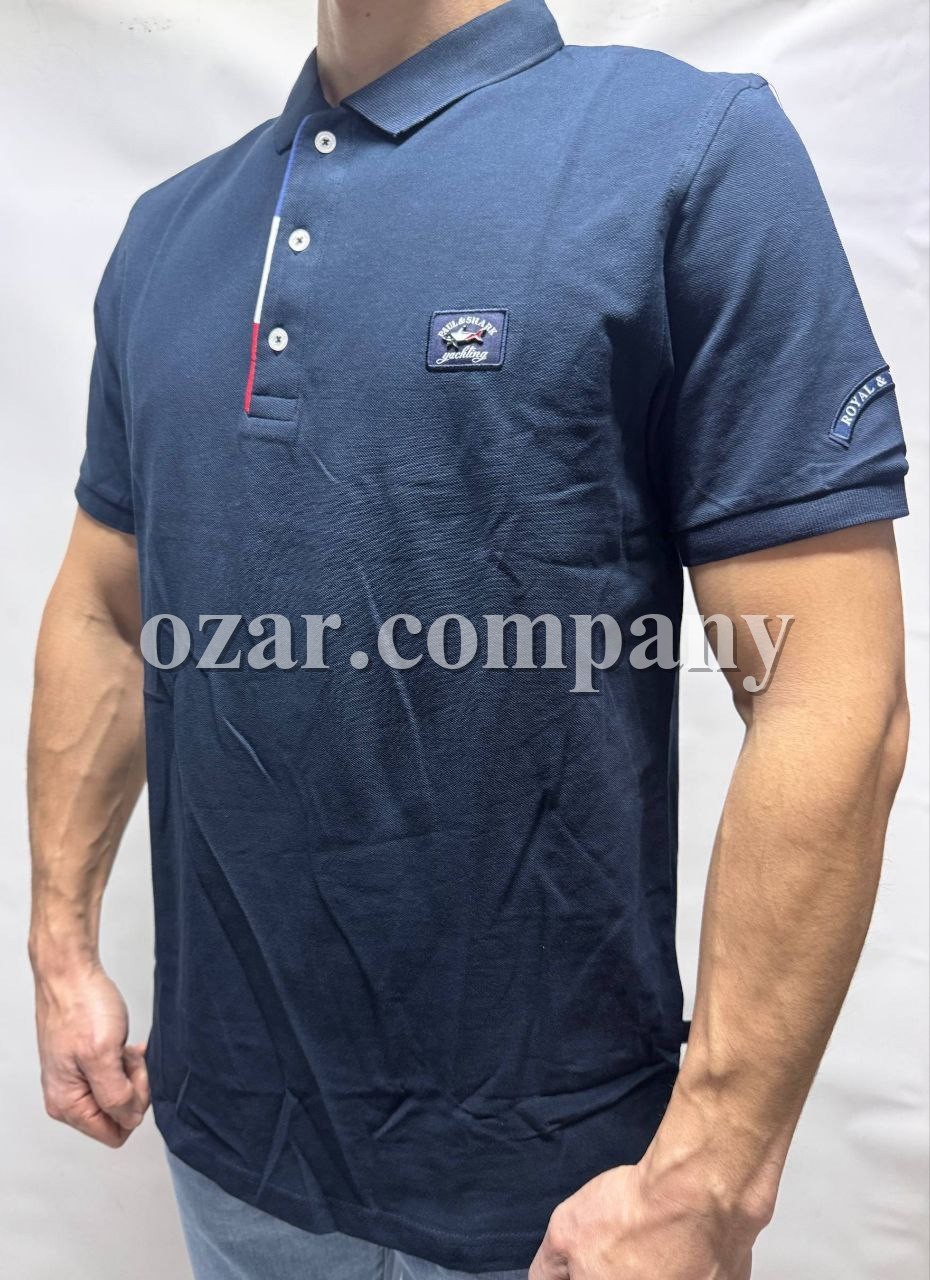 Мужская Футболка Paul&Shark (Большие размеры) 