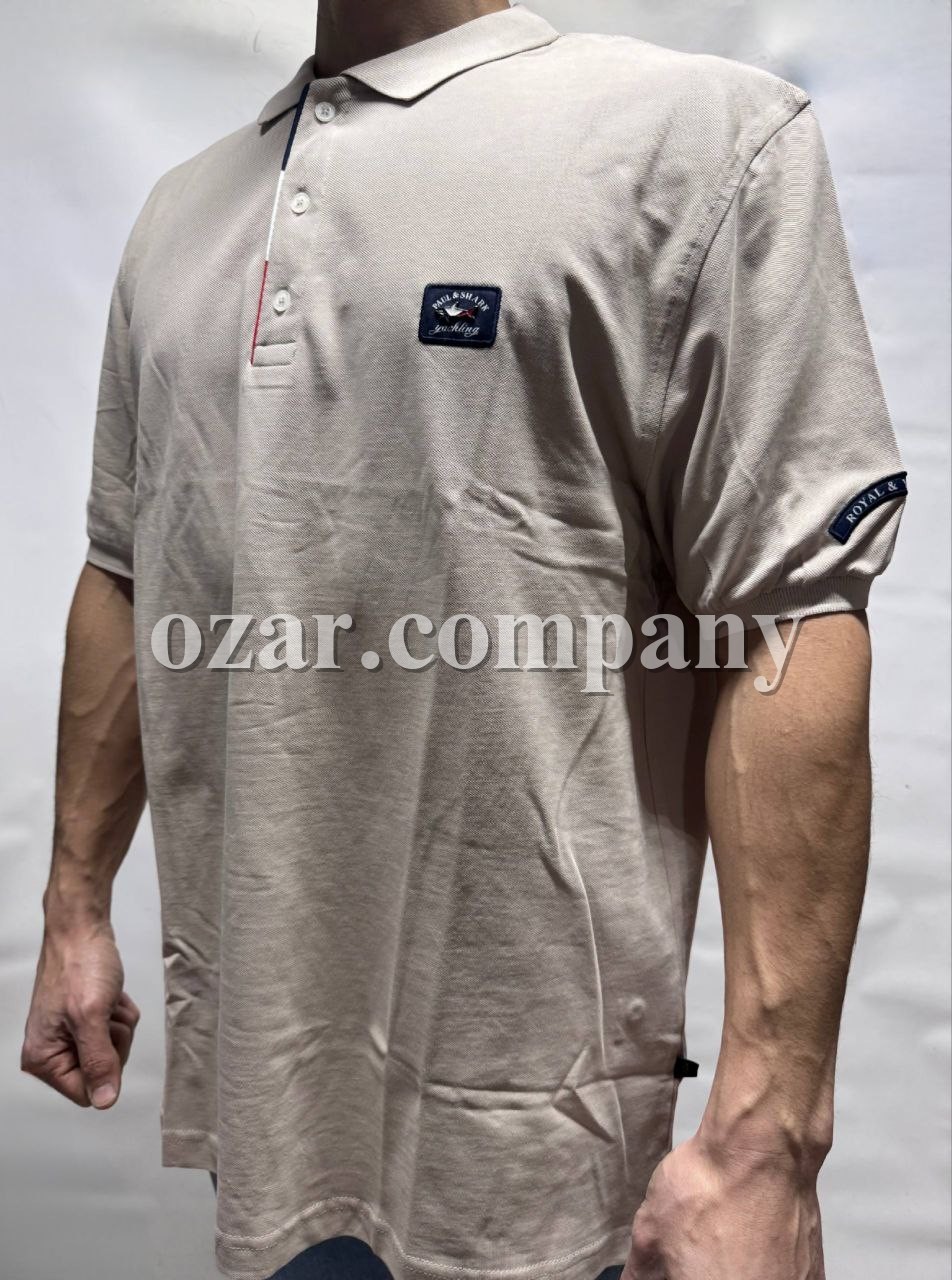 Мужская Футболка Paul&Shark (Большие размеры) 