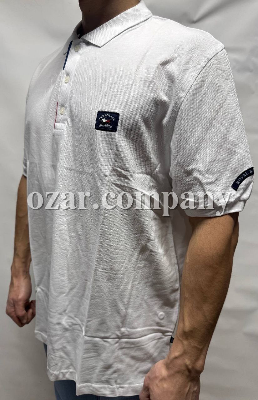 Мужская Футболка Paul&Shark (Большие размеры) 