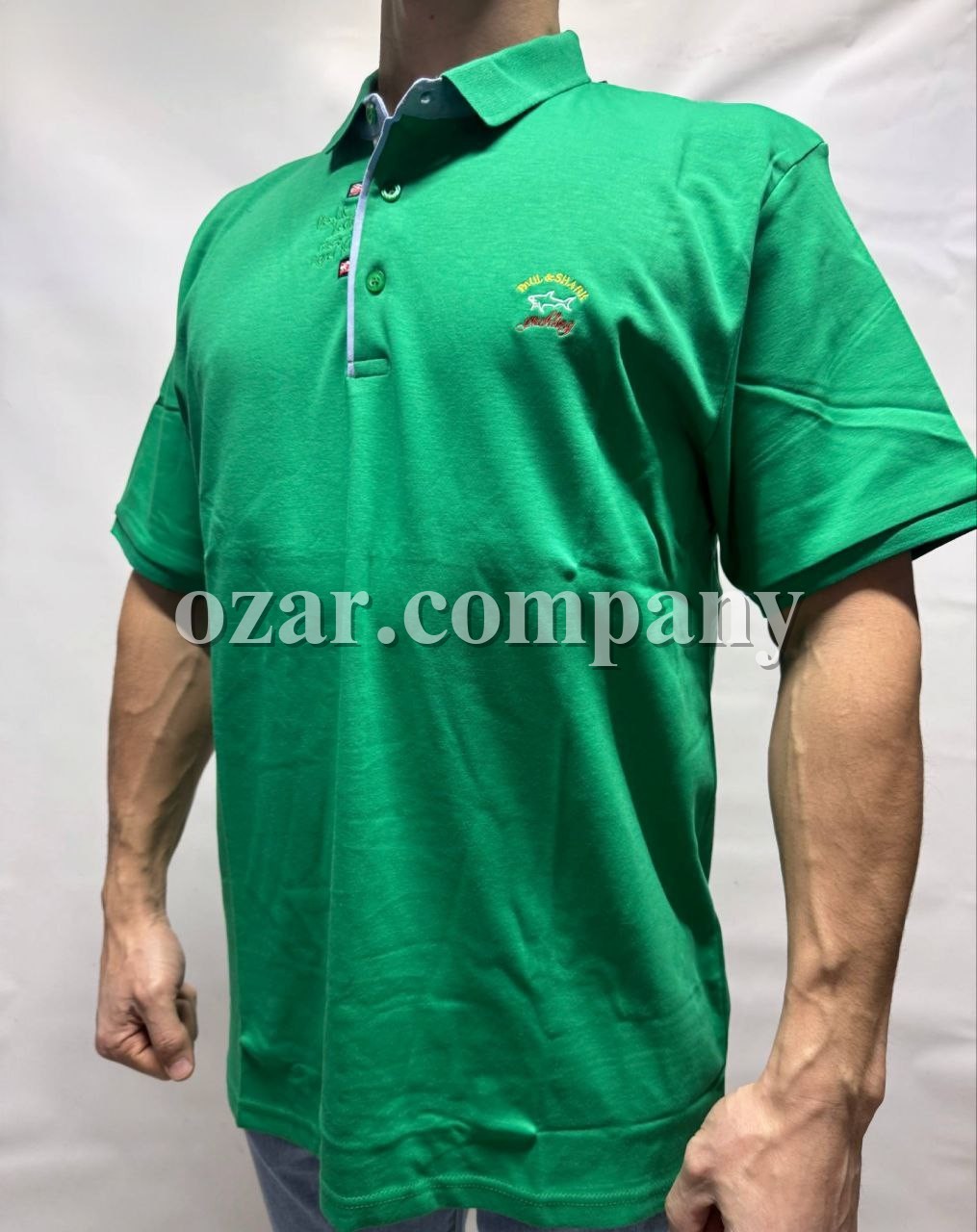 Мужская Футболка Paul&Shark (Большие размеры) 