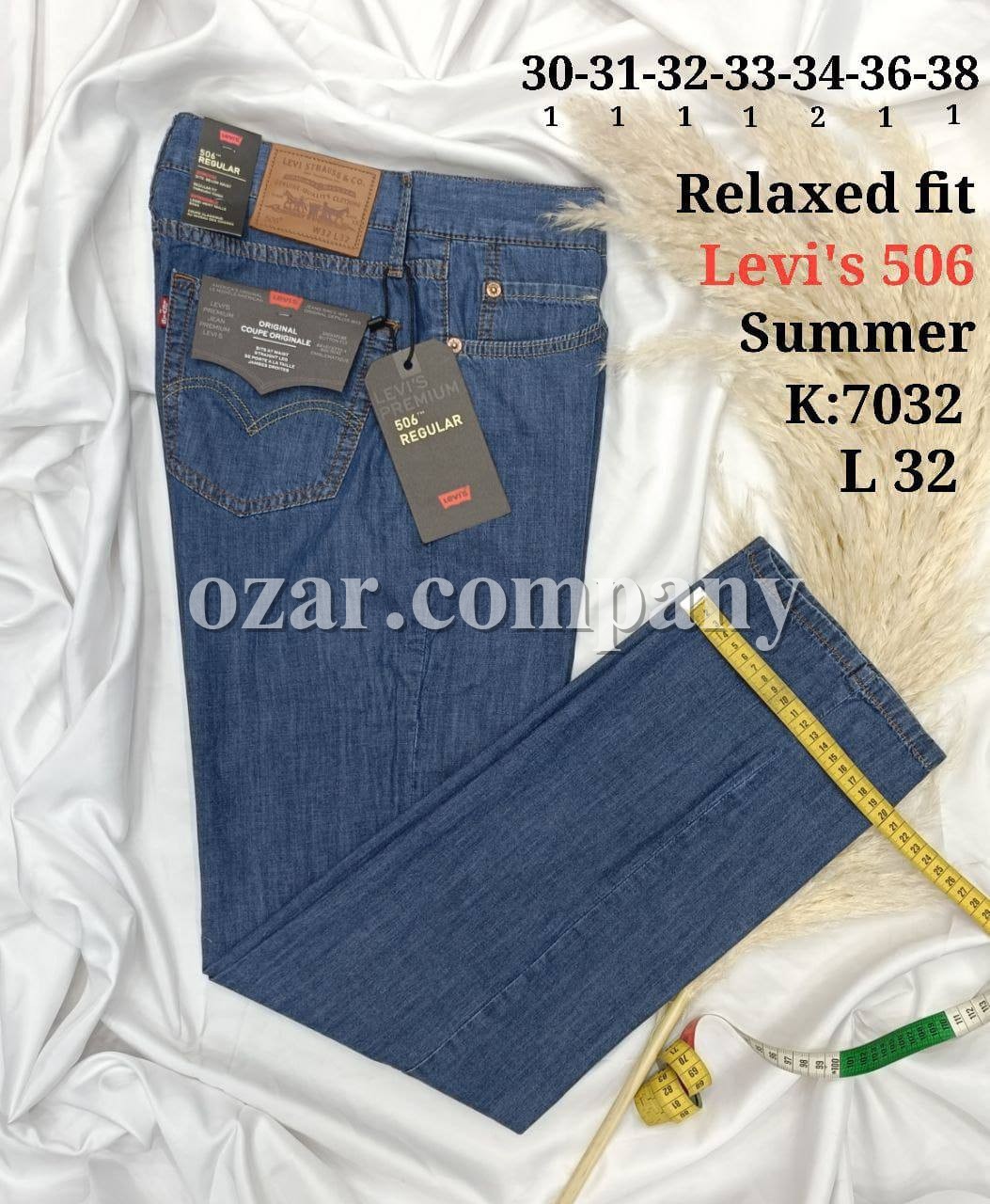 Мужские Джинсы Levi’s 506