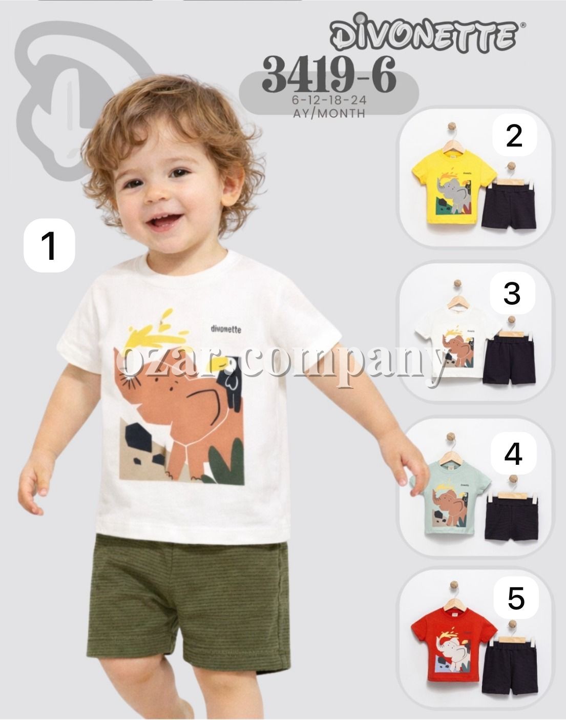 Костюм Для Мальчика Divonette (6-12-18-24мес.)