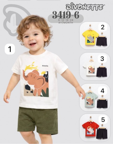 Костюм Для Мальчика Divonette (6-12-18-24мес.)