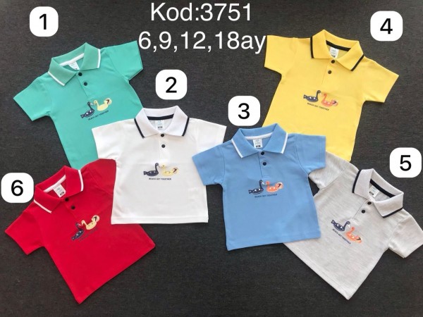 Футболка Для Мальчика Algiy Mini (6-9-12-18мес.)