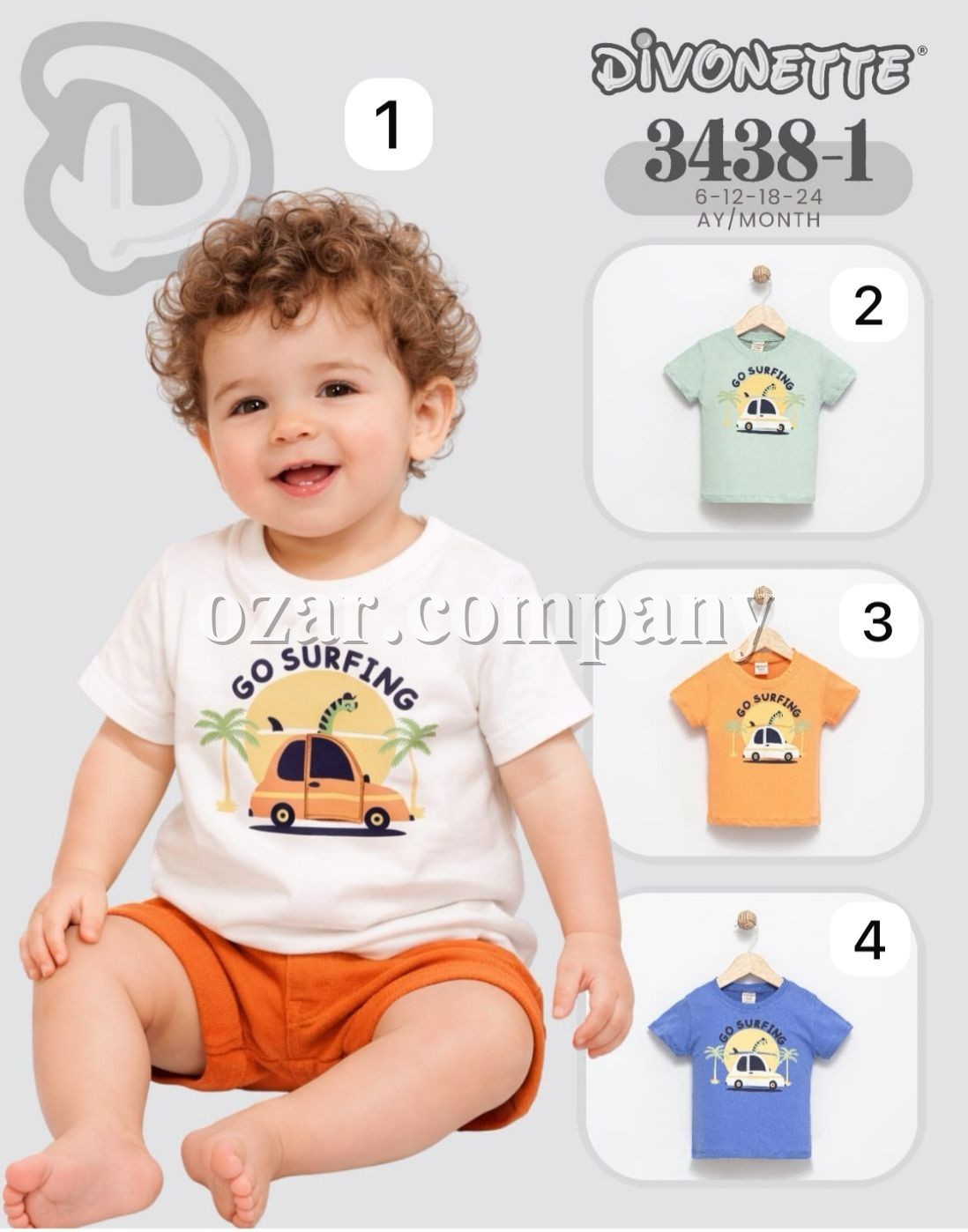 Костюм Для Мальчика Divonette (6-12-18-24мес.)