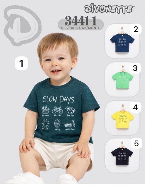 Футболка Для Мальчика Divonette (6-12-18-24мес.)