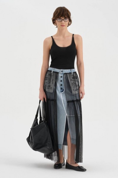 Женская Джинсовая Юбка TW3