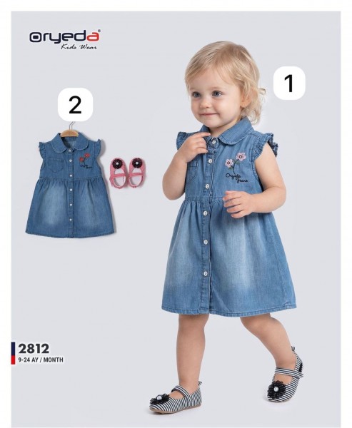 Джинсовое Платье Для Девочки Oryeda (6-12-18-24мес.)