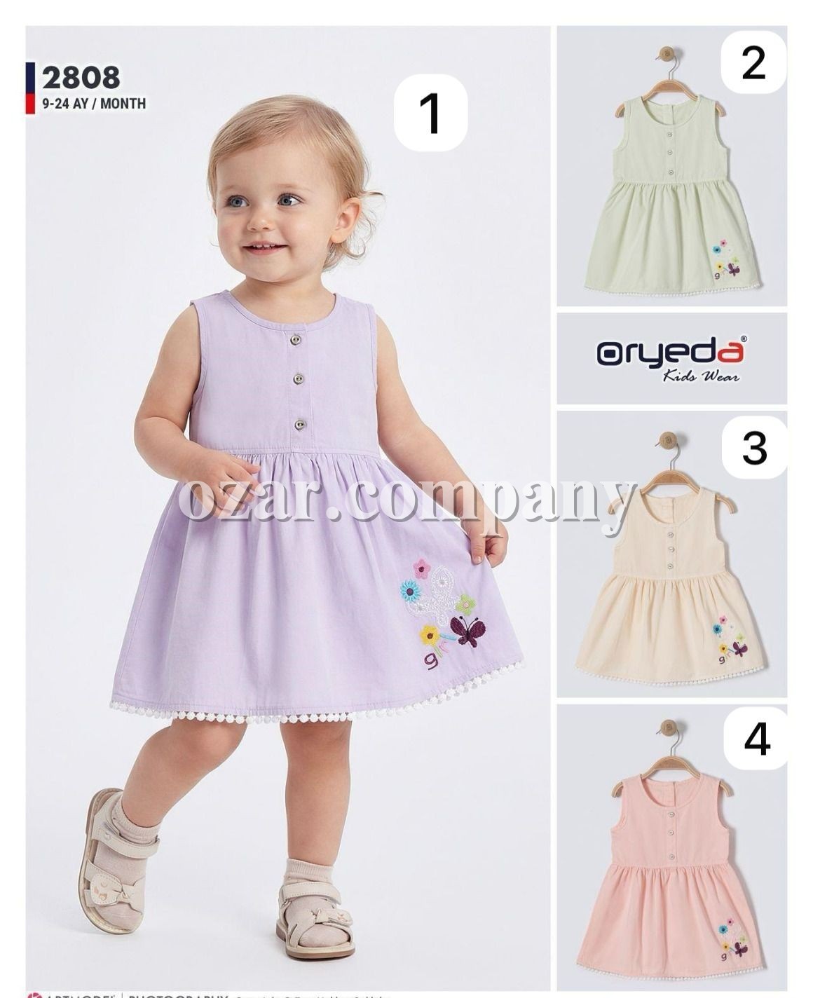 Платье Для Девочки Oryeda (9-12-18-24мес.)
