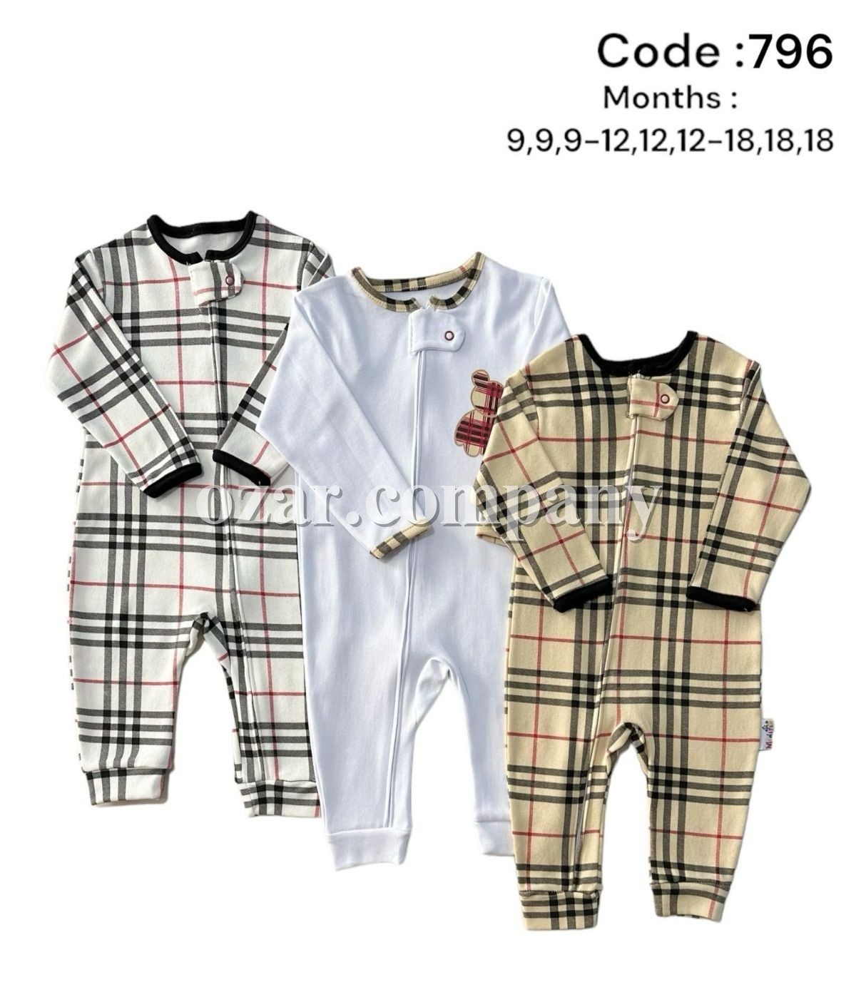 Комплект Человечков Для Мальчика Midirik (9-12-18мес. по 3шт.)