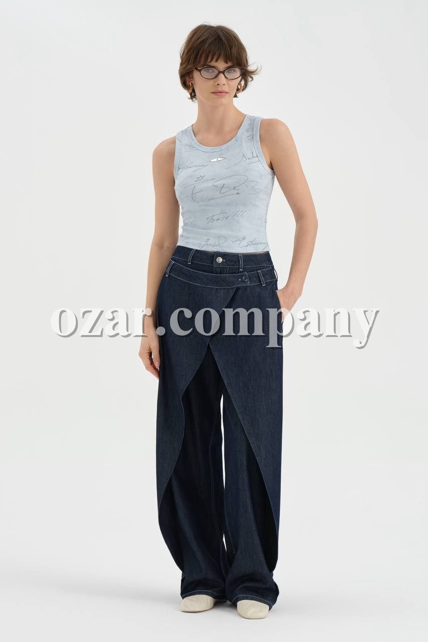 Женский Джинсовый Жилет TW3