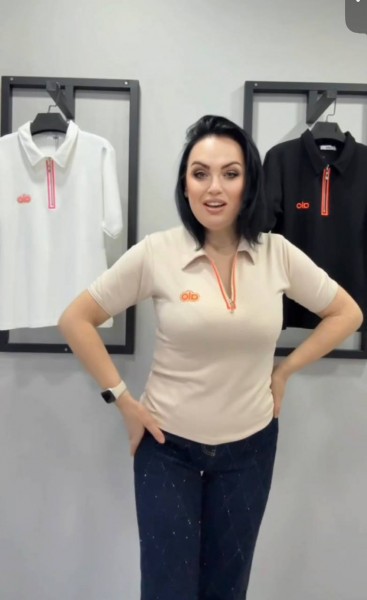 Женская Футболка Polo (Большие размеры) 