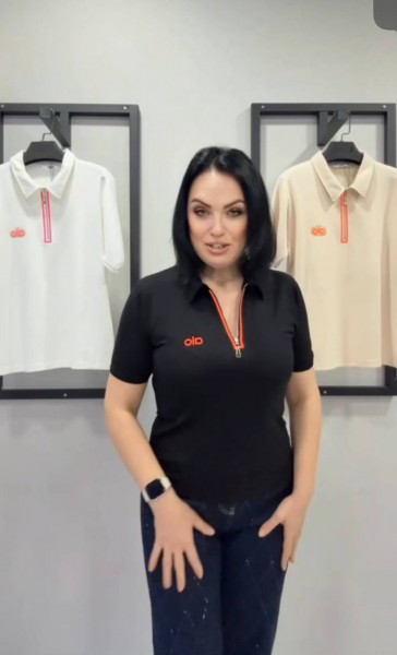 Женская Футболка Polo (Большие размеры) 