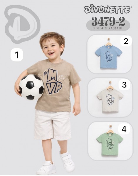 Футболка Для Мальчика Divonette (2-3-4-5лет)