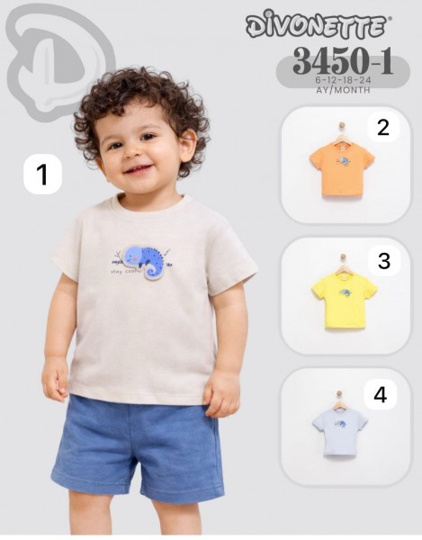 Футболка Для Мальчика Divonette (6-12-18-24мес.)