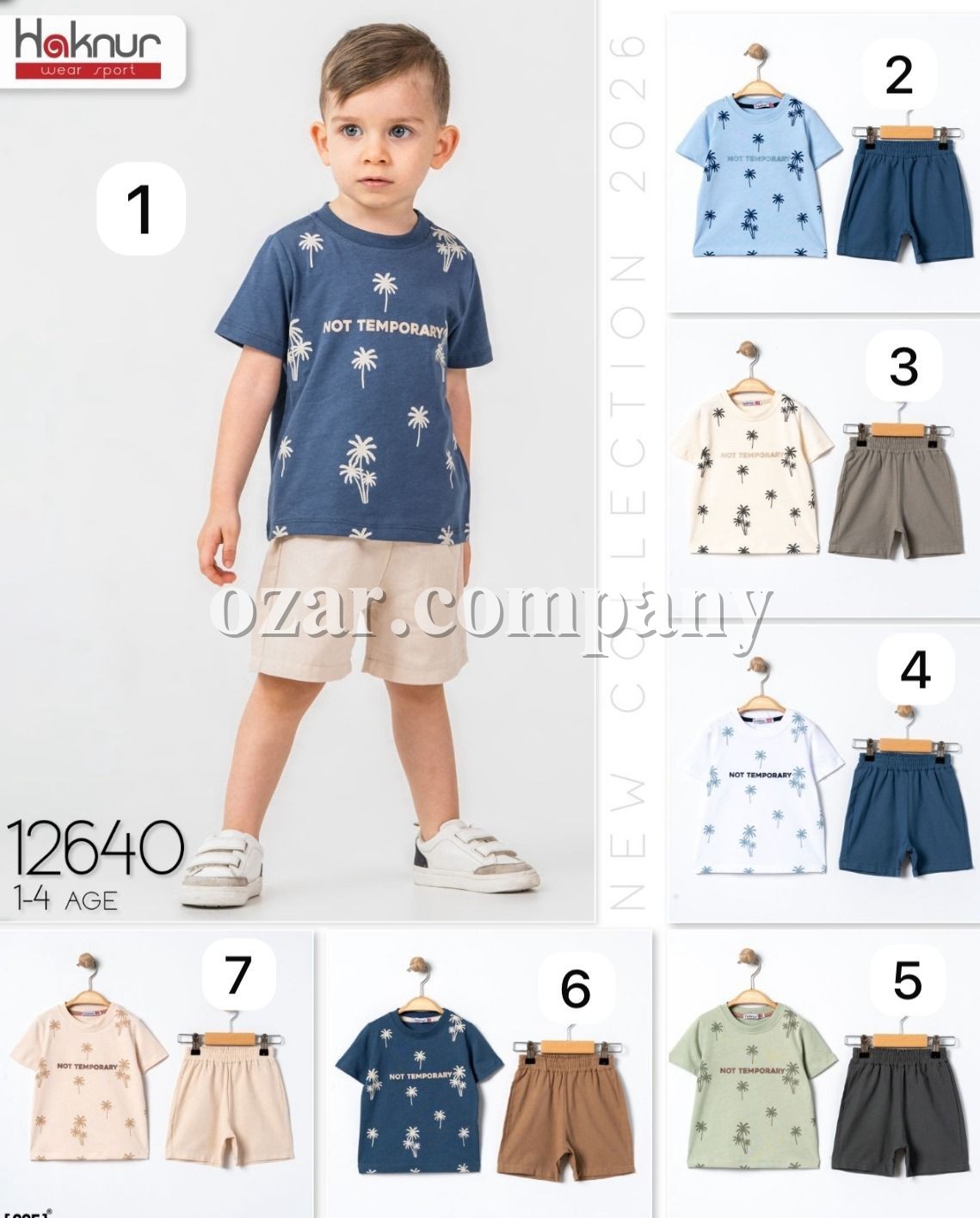 Костюм Для Мальчика Haknur (1-2-3-4лет) 