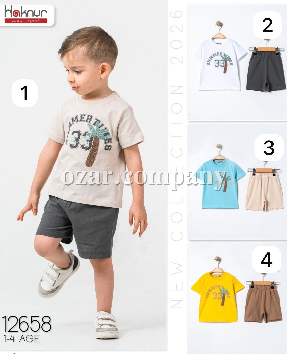 Костюм Для Мальчика Haknur (1-2-3-4лет) 